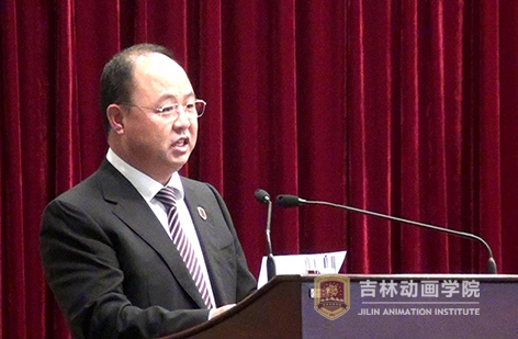 5伟德bv国际体育、吉林禹硕公司董事长郑立国代表3D动画电影《青蛙王国》主创人员,谈了创作体会.JPG